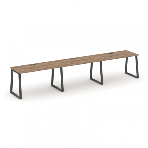 Style Project Рабочая станция 1 сторон. SN-6T1.ORS-033 Акация Лорка/Металл Антрацит/Заглушка Пластик фото 23