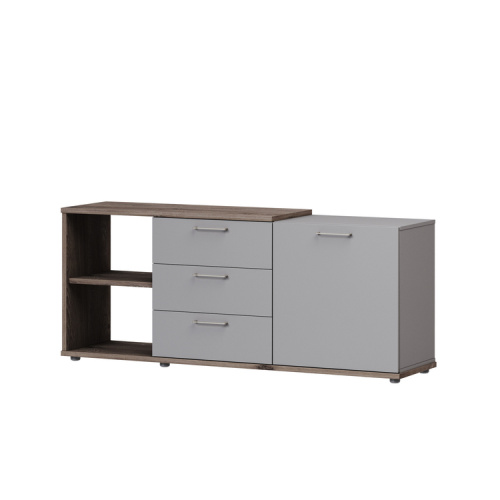 Тумба с тремя ящиками и дверью B-212 фото 2