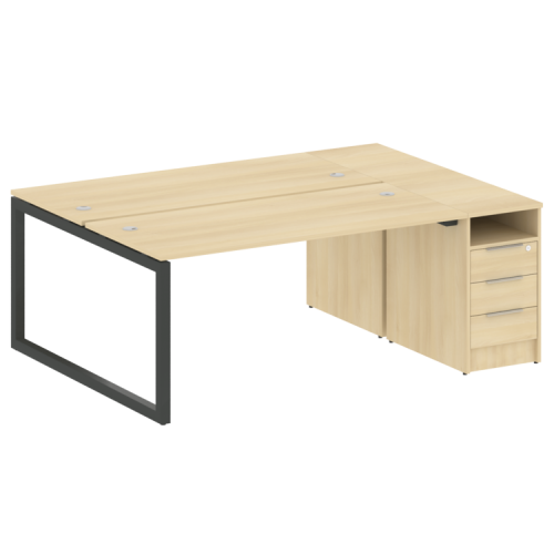 Бенч-система с тумбой на О-обр. м/к Metal System Quattro 50БО.РС-СТП-2.4 фото 8 Бенч-система с тумбой на О-обр. м/к Metal System Quattro 50БО.РС-СТП-2.4 фото 8