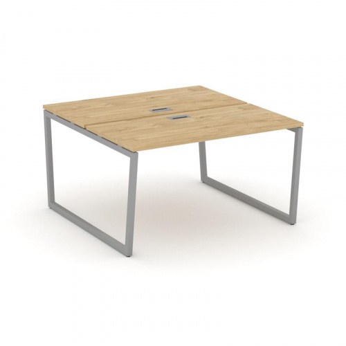 Style Project Рабочая станция 2-х сторон. SN-4T2.DRS-012 Акация Лорка/Металл Антрацит/Заглушка Пласт фото 2