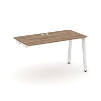 Style Project Стол-приставка к опор. элем. SN-5A.OPRS-013 Дуб Табак/Металл Белый 1380*700*750