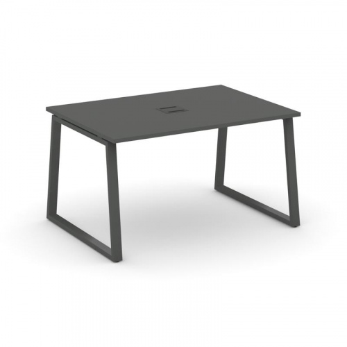 Style Project Стол переговорный SN-6T1.SPRG-003 Акация Лорка/Металл Антрацит/Заглушка Металл Антраци фото 27