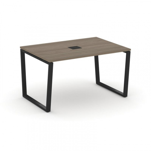 Style Project Стол переговорный SN-6T2.SPRG-003 Акация Лорка/Металл Антрацит/Заглушка Металл Антраци фото 6