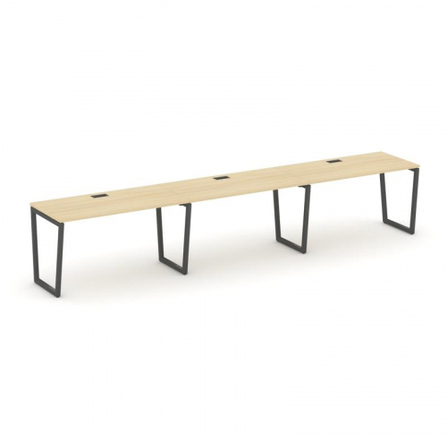 Style Project Рабочая станция 1 сторон. SN-4T2.ORS-044 Акация Лорка/Металл Антрацит/Заглушка Пластик фото 28