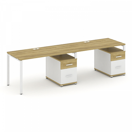 Бенч-система на 2 места с 2 опорными тумбами Concept CN.ORS-315