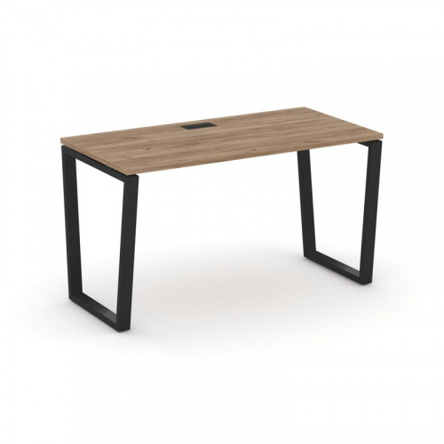 Style Project Стол письменный SN-6T2.SP-021 Акация Лорка/Металл Антрацит/Заглушка Пластик Черный 980 фото 9