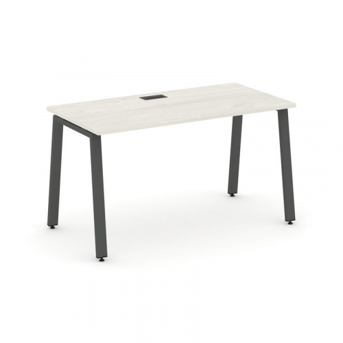 Style Project Стол письменный SN-6A.SP-011 Акация Лорка/Металл Белый 980*700*750 фото 25