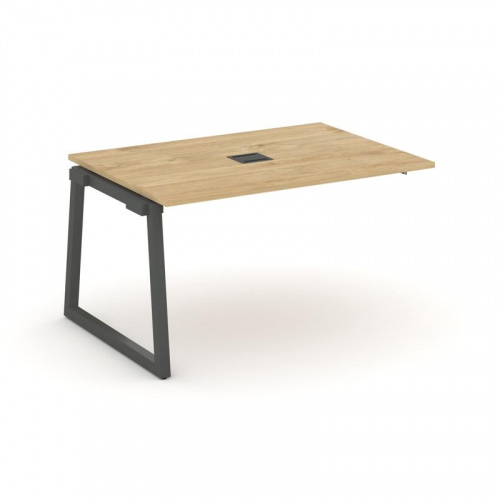 Style Project Проходной наб. элем. перег. стола SN-5T1.NSPRG-003 Акация Лорка/Металл Антрацит/Заглуш фото 22