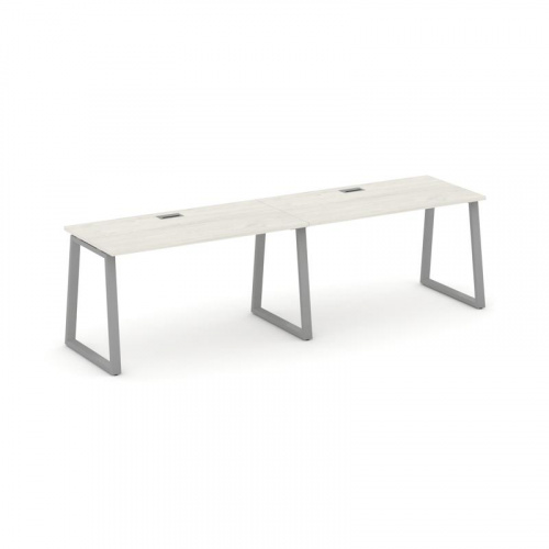 Style Project Рабочая станция 1 сторон. SN-6T1.ORS-023 Акация Лорка/Металл Антрацит/Заглушка Пластик фото 12