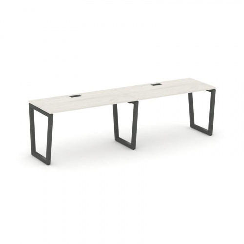 Style Project Рабочая станция 1 сторон. SN-5T2.ORS-022 Акация Лорка/Металл Антрацит/Заглушка Пластик фото 24