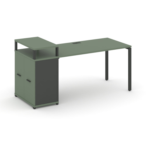Стол офисный с опорным распашным шкафом Concept CN.SP-223 фото 2