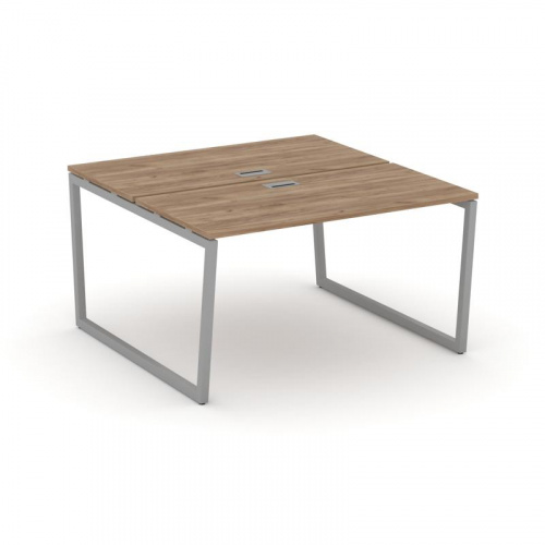 Style Project Рабочая станция 2-х сторон. SN-4T2.DRS-012 Акация Лорка/Металл Антрацит/Заглушка Пласт фото 9