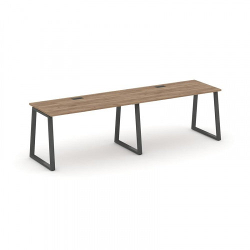 Style Project Рабочая станция 1 сторон. SN-6T1.ORS-023 Акация Лорка/Металл Антрацит/Заглушка Пластик фото 23