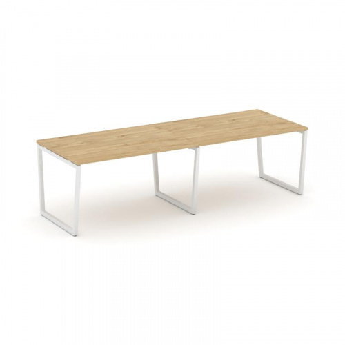 Style Project Стол переговорный SN-4T2.SPRG-012.3 Акация Лорка/Металл Антрацит 2360*980*750 фото 3