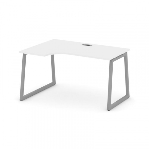 Style Project Стол рабочий эргоном. SN-4T1.SPA-012(L) Акация Лорка/Металл Антрацит/Заглушка Пластик фото 21