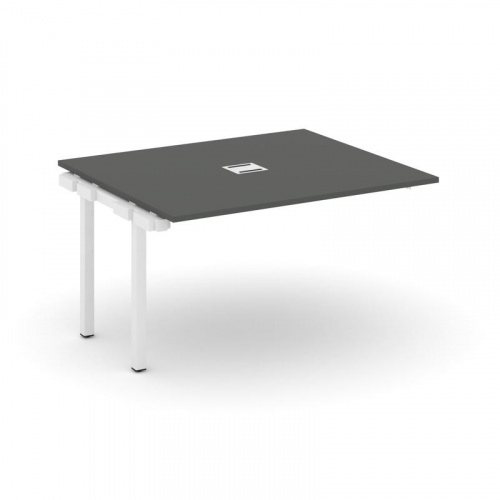 Style Project Проходной наб. элем. перег. стола SN-5P.NSPRG-032 Дуб Наварра/Металл Белый 1180*1180*7 фото 2