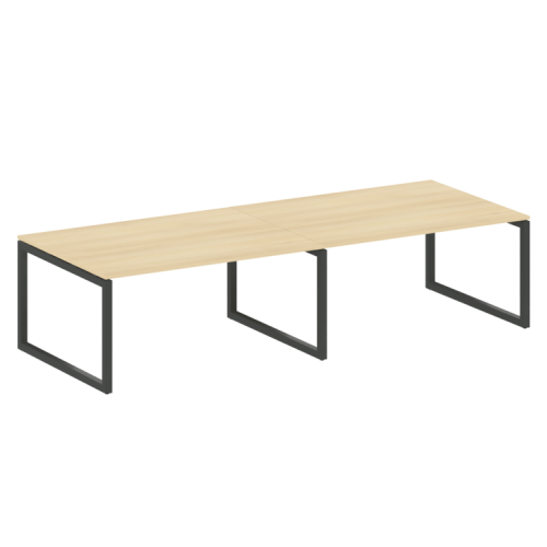 Переговорный стол на О-обр. м/к Metal System Quattro 50БО.ПРГ-2.4 фото 10