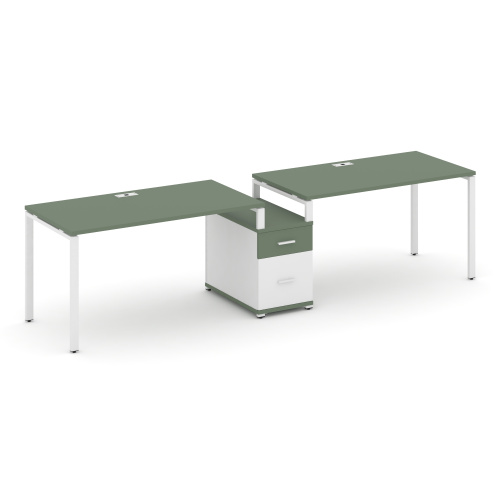 Бенч-система на 2 места с 1 опорной тумбой Concept CN.ORS-306 фото 7