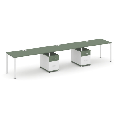 Бенч-система на 3 места с 2 опорными тумбами Concept CN.ORS-340 фото 5