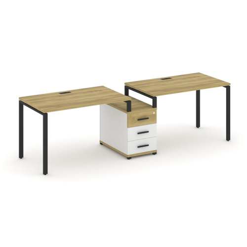 Бенч-система на 2 места с 1 опорной тумбой Concept CN.ORS-302 фото 8