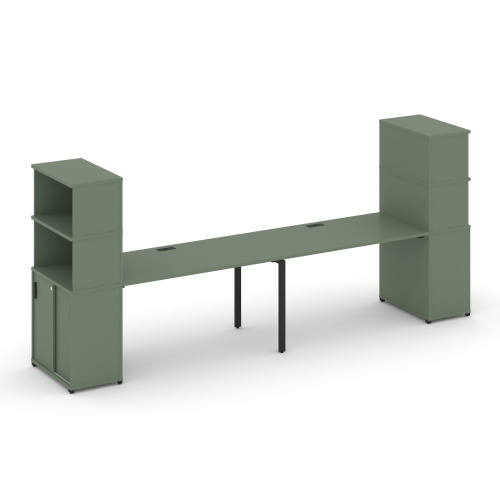 Бенч-система с опорным шкафом-купе Concept CN.ORS-242