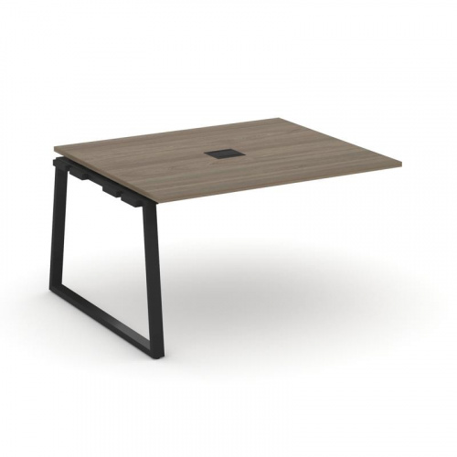 Style Project Проходной наб. элем. перег. стола SN-6T1.NSPRG-032 Акация Лорка/Металл Антрацит/Заглуш фото 6