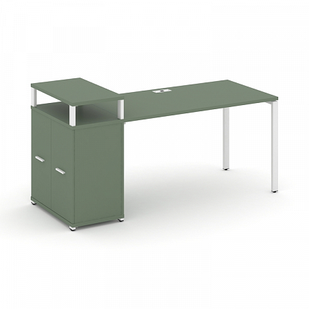 Стол офисный с опорным распашным шкафом Concept CN.SP-224