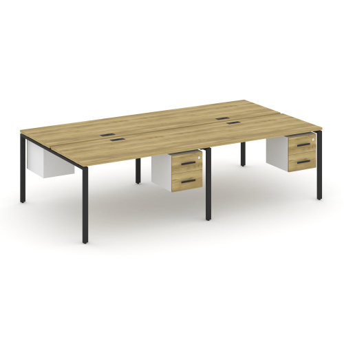 Бенч-система на 4 места с подвесными тумбами Concept CN.DRS-135 фото 6