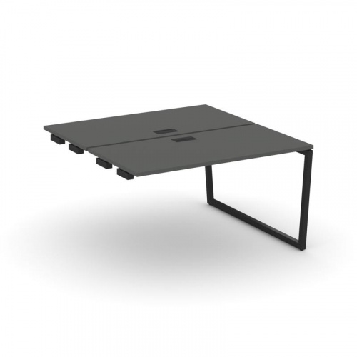 Style Project Стол-приставка к опор. элем. SN-4T2.DPRS-021 Акация Лорка/Металл Антрацит/Заглушка Пла фото 7