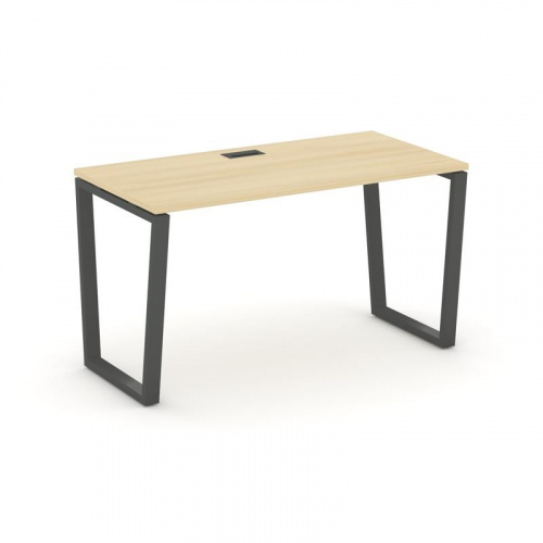 Style Project Стол письменный SN-6T2.SP-021 Акация Лорка/Металл Антрацит/Заглушка Пластик Черный 980 фото 28