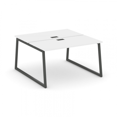 Style Project Рабочая станция 2-х сторон. SN-4T1.DRS-021 Акация Лорка/Металл Антрацит/Заглушка Пласт фото 13