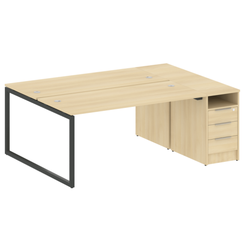 Бенч-система с тумбой на О-обр. м/к Metal System Quattro 40БО.РС-СТП-2.4 фото 9 Бенч-система с тумбой на О-обр. м/к Metal System Quattro 40БО.РС-СТП-2.4 фото 9