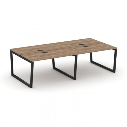 Style Project Рабочая станция 2-х сторон. SN-5T2.DRS-053 Акация Лорка/Металл Антрацит/Заглушка Пласт фото 9