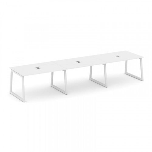 Style Project Стол переговорный SN-5T1.SPRG-023 Акация Лорка/Металл Антрацит/Заглушка Металл Антраци фото 18