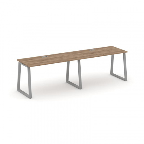 Style Project Рабочая станция 1 сторон. SN-6T1.ORS-023 Акация Лорка/Металл Антрацит/Заглушка Пластик фото 10