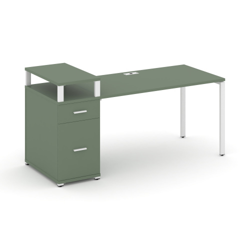 Стол офисный с опорной тумбой Concept CN.SP-413 Стол офисный с опорной тумбой Concept CN.SP-413