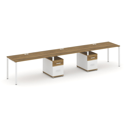 Бенч-система на 3 места с 2 опорными тумбами Concept CN.ORS-339 фото 8