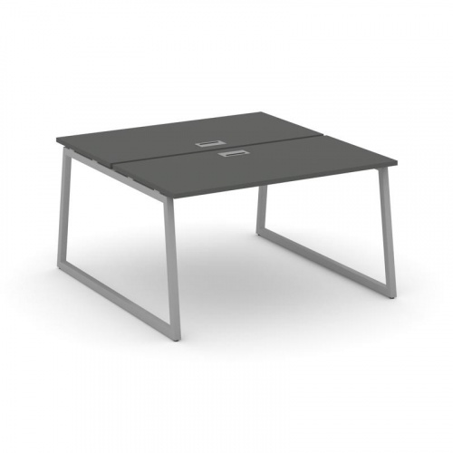 Style Project Рабочая станция 2-х сторон. SN-4T1.DRS-021 Акация Лорка/Металл Антрацит/Заглушка Пласт фото 23