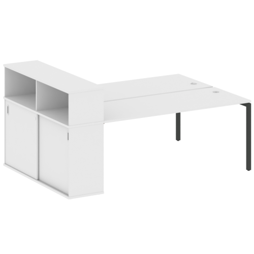 Бенч-система с шкафом-купе на П-обр. м/к Metal System Quattro 40БП.РС-СШК-2.5 фото 13 Бенч-система с шкафом-купе на П-обр. м/к Metal System Quattro 40БП.РС-СШК-2.5 фото 13