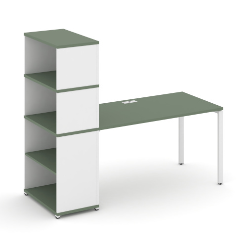 Стол офисный с опорным стеллажом Concept CN.SP-214