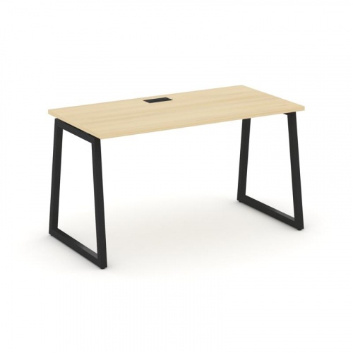 Style Project Стол письменный SN-4T1.SP-023 Акация Лорка/Металл Антрацит/Заглушка Пластик Черный 138 фото 25