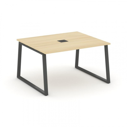 Style Project Стол переговорный SN-6T1.SPRG-032 Акация Лорка/Металл Антрацит/Заглушка Металл Антраци фото 28