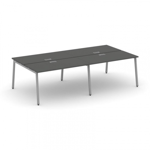 Style Project Рабочая станция 2-х сторон. SN-4A.DRS-034 Акация Лорка/Металл Белый 3160*1232*750 фото 12