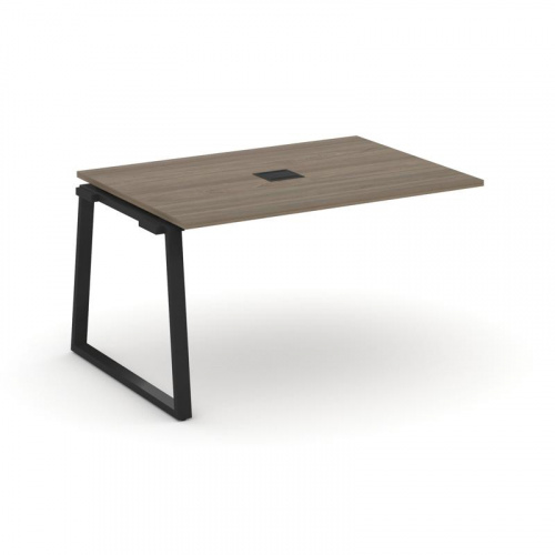 Style Project Проходной наб. элем. перег. стола SN-6T1.NSPRG-001 Акация Лорка/Металл Антрацит/Заглуш фото 6