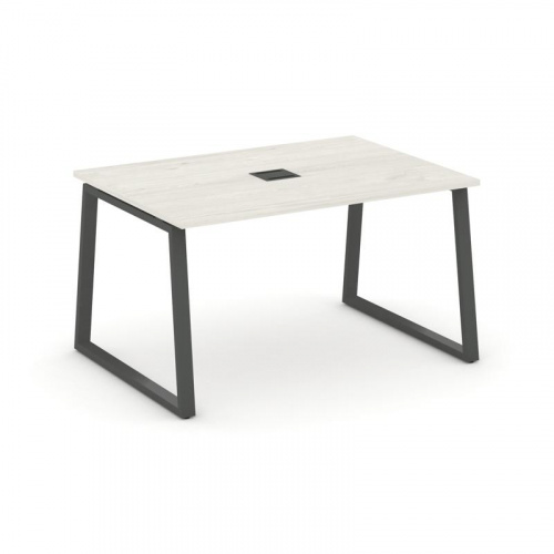 Style Project Стол переговорный SN-6T1.SPRG-003 Акация Лорка/Металл Антрацит/Заглушка Металл Антраци фото 24