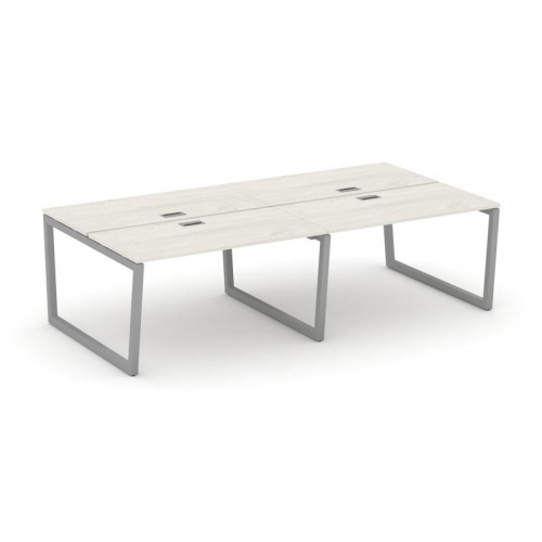 Style Project Рабочая станция 2-х сторон. SN-5T2.DRS-053 Акация Лорка/Металл Антрацит/Заглушка Пласт фото 12