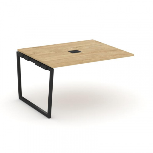 Style Project Проходной наб. элем. перег. стола SN-4T2.NSPRG-034 Акация Лорка/Металл Антрацит/Заглуш