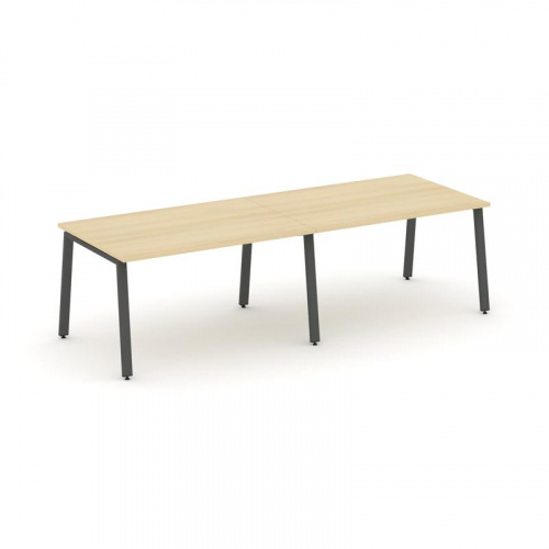 Style Project Стол переговорный SN-6A.SPRG-012.3 Белый/Металл Антрацит 2360*980*750 фото 23