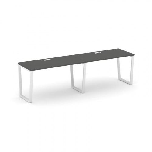 Style Project Рабочая станция 1 сторон. SN-6T2.ORS-021 Акация Лорка/Металл Антрацит/Заглушка Пластик фото 19