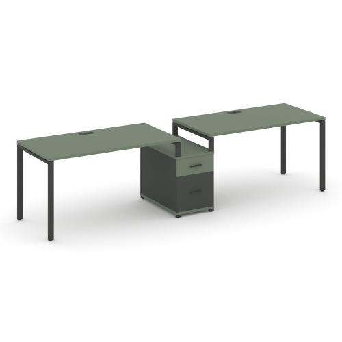 Бенч-система на 2 места с 1 опорной тумбой Concept CN.ORS-306 фото 4